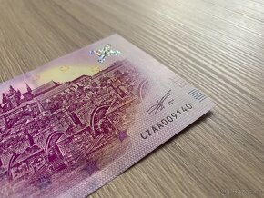 0 Euro Souvenir bankovka Praha Hradčany - 2