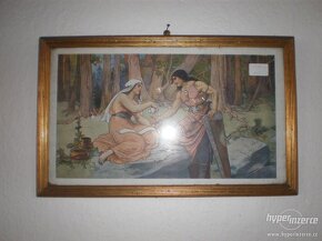 2 + 2 PÁROVÉ OBRÁZKY, kol r. 1900 - 2