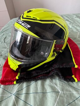 Helma velikost S LS2 FF390 BREAKER BOLD Black H-V Yellow - 2