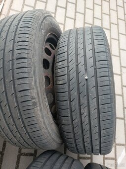 Letní pneu 205/55/R16 zánovní pneu 5x112 - 2