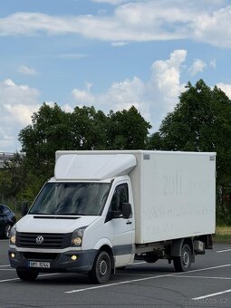 Volkswagen Crafter, 2,0 TDI, 120kW, Valník krabice + čelo - 2