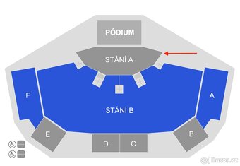 ACDC Power Up Tour Praha - 2 vstupenky, sektor A stání - 2