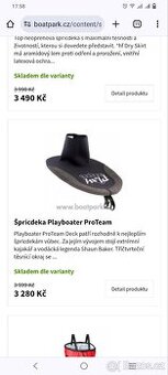 Špricdeka na kajak - 2