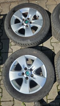 Alu R14 Fabia 1/2 originální - 2