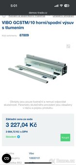 Set pro potravinovou skříň VIBO, PC: 6733Kč - 2