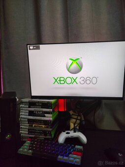 Prodej Xbox 360 s hrami a senzor Kinect - 2