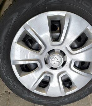 Zimní sada Škoda Karoq, Scala plechové disky s pne195/60 R16 - 2