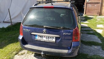 Peugeot 307 SW, 2,0 HDI 90 - nepojízdný - 2