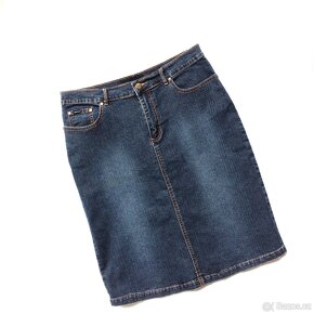 DÁMSKÁ SUKNĚ. RIFLOVÁ. PRUŽNÁ 12-40 - 2