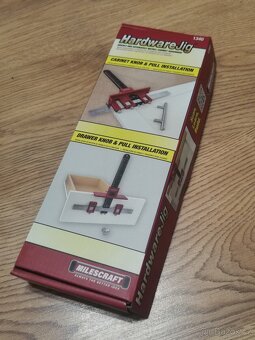 Přípravek na vrtání dvířkových úchytek Milescraft - 2