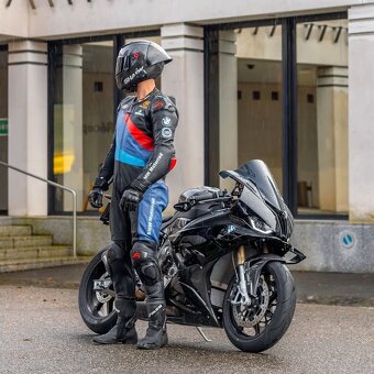 BMW M-Pánská kožená moto kombinéza, jednodílná - 2