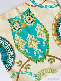 Dekorační povlak na polštář “Sova”, 42x42 cm - 2