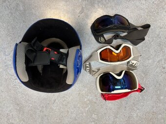 Helma plus lyžařské brýle - 2