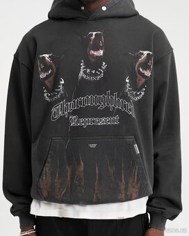 Represent Thoroughbread Hoodie Vintage Black M - 2