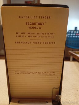 Retro diář USA - 2