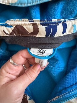 Softshellová bunda 119 H&M s dinosaury - 2
