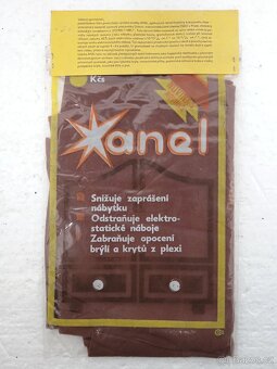 Retro antistatická útěrka Anel - ČSSR - 2