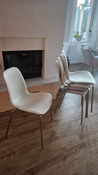 Jídelní židle Ikea bílé 5ks - 2