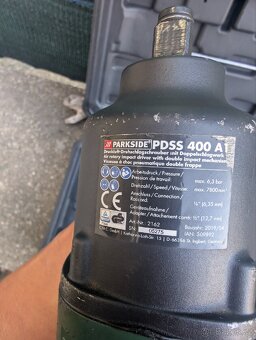 Rázový utahovák Parkside PDSS 400 A1 - 2