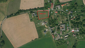 Střeziměřice - stavební pozemek 2901 m2 - 2