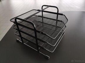 Prodám drátěné koše a stojany na spisy - 2
