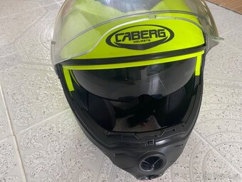 Prodám výklopnou helmu na moto zn. CABERG DROID, vel.M - 2