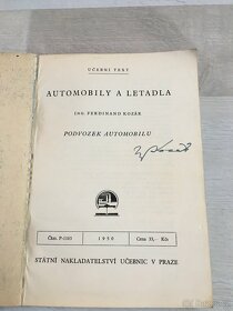 Učebnice Podvozek automobilu 1950 - 2