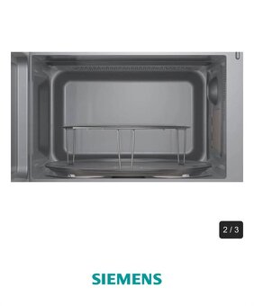 Vestavná mikrovlnná trouba SIEMENS - 2
