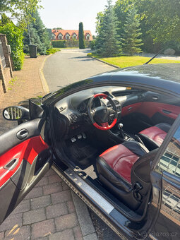 Peugeot 206 1.6 Benzín – TOP STAV, černý, kůže, STK 2027 - 2