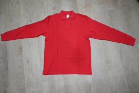 Prodám nové pánské polo s dlouhým rukávem značky B&C - 2