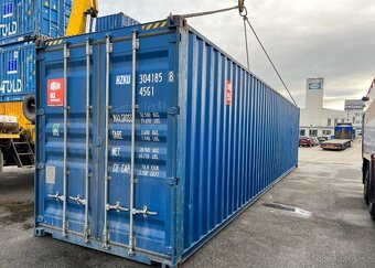 Lodní kontejner 40HC RAL 5010 DOPRAVA ZDARMA - č. 8 - 2