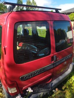 Zadní dvoukřídlé dveře Berlingo I - 2