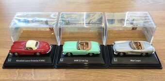 Modely aut 1:72 Cararama Mercedes Benz, Aston Martin, Audi - 2