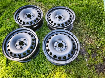 Plechové disky 5x112 R15 Škoda Octavia 2,VW - 2