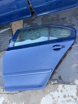 Boční dveře Octavia 2 - MODRÁ - 2