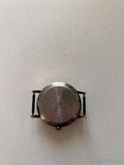 Pánské pozlacené hodinky Glashütte 17 Rubis - 2