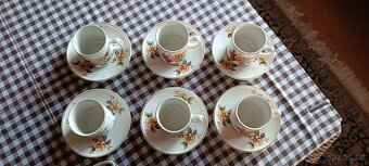 Sada šálků s podšálky 6 ks - 2