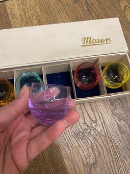 Moser Culbuto sklenicky na destilaty/panaky - 2