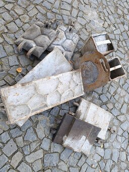 Forma na staré tvárnice, staré ztracené bednění - 2