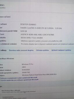 i5-6500/8GB DDR4/240GB SSD/750GB HDD/RX560 4GB - 2