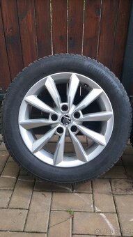 Alu kola Škoda Minoris 16" 5x112 zimní pneu - 2