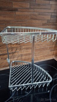 Drátěná polička nerezová - 2