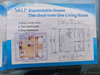 Obytná buňka, kancelář 6x6m - 2