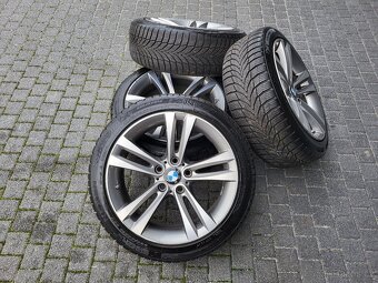 Zimní originální alu kola BMW R18, zimní pneu 225/45/R18 - 2