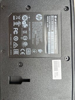 HP 2013 UltraSlim Docking Station + napájecí kabel - 2