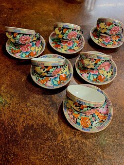 lehoučké Šálky na čaj Čína - 2