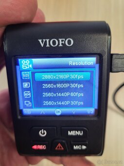2K autokameru VIOFO A119 V3 s GPS - 2