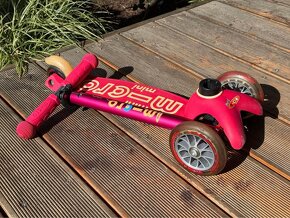 Dětské odrážedlo Mini Micro Deluxe, růžové - 2