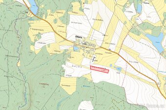 Zemědělská půda, prodej, Olšany, Jihlava - 2