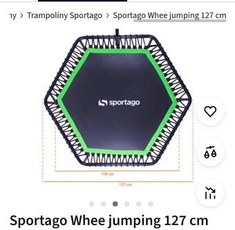 Trampolína 127 cm - 2